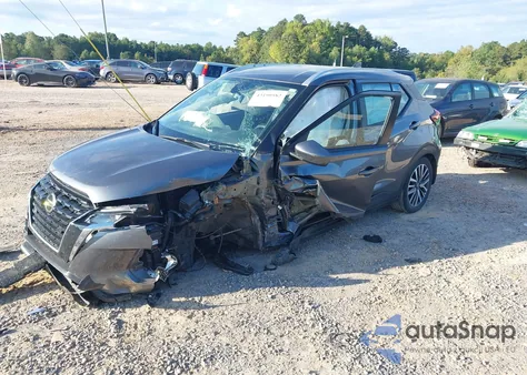 2021 Nissan Kicks Sv Xtronic Cvt from USA, damaged, VIN 3N1CP5CV9ML541427